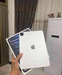 ايباد 2023 حجم 11  ذاكره 256 معالج 2M فقط الدكمة شكل بسبب الحافضة ب740...