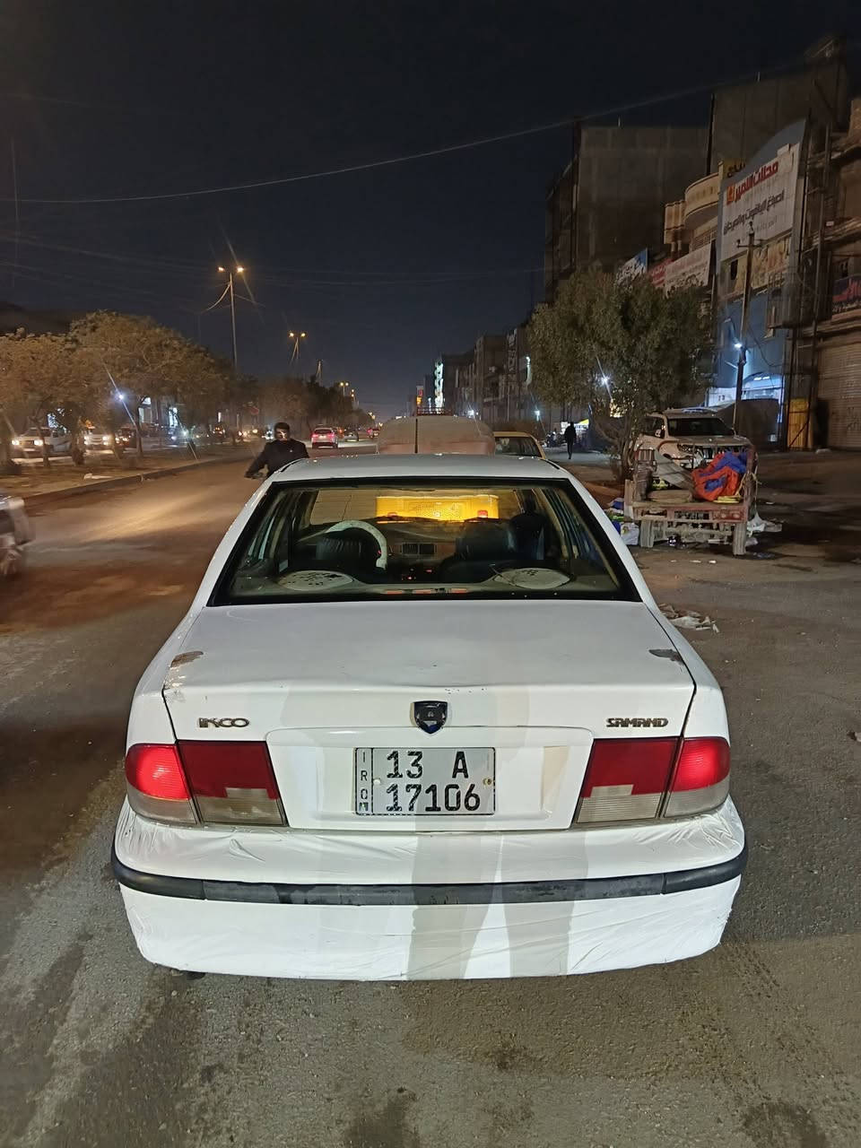 سلام عليكم عندي سياره سمند البيع سياره حلوه ونضيفه مكينه وكير خير من الله ومعروضه 30 وبيه مجال حك جيه‏‪ (2011) ***********‏‪
