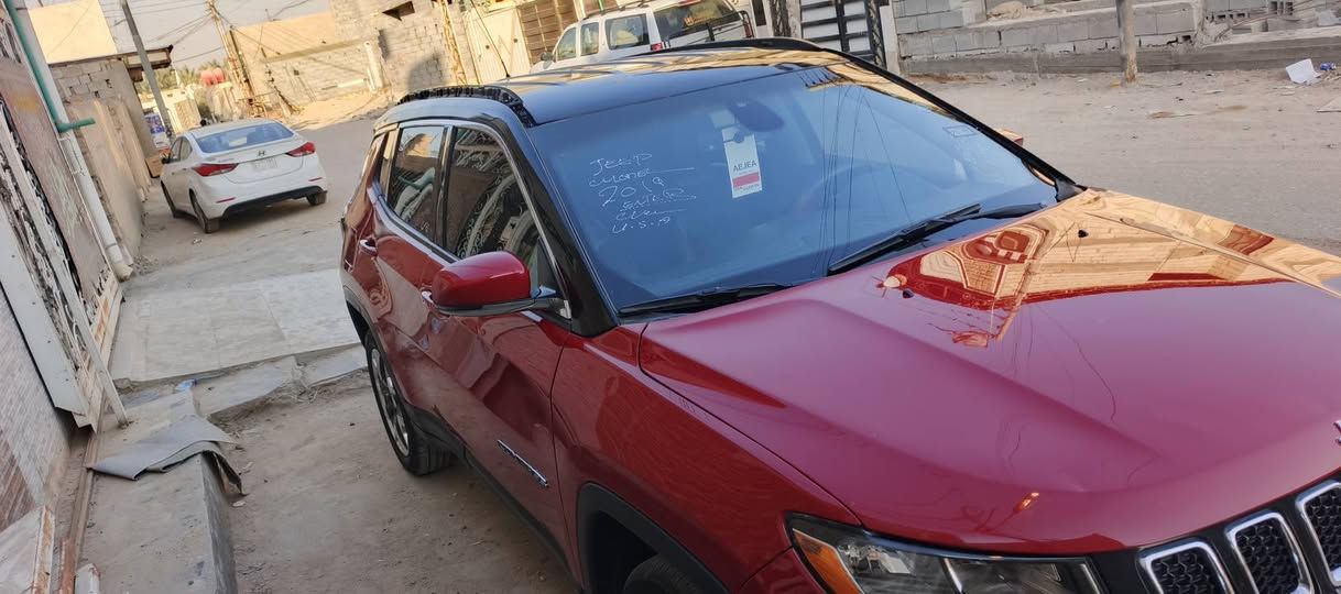 [١٨‏/١، ١:٢٧ ص] اصيل: السلام عليكم ..
جيب كومباس موديل 2019 السيارة وارد امريكي رقم بصرة حرة نظيفة جداً واستعمال شخصي تحويل ثاني يوم محرك كير كفاله بيها 3 قطع صبغ ( مدكر + باب + بداية القمارة) وصور حادثها موجودة ماشية 120 الف كيلو كشنات كهربائية جلد شاشه كبيره تدعم الكار بلي + كامرة 360 خلفية سعرها 115$  ***********
