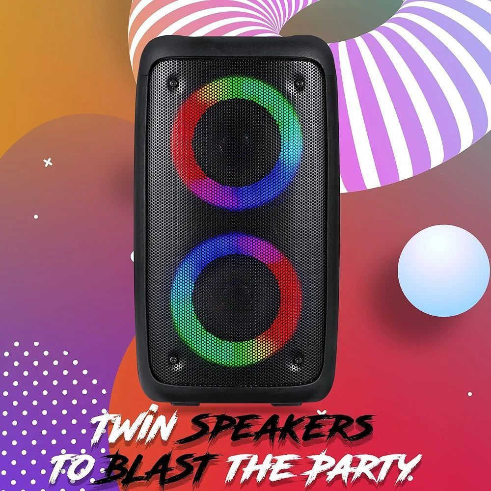 زوك مكبر صوت بلوتوث 20 واط مع مخروط محرك مزدوج 3 انش، حاجز كبير، صوت عالي، فتحة ادخال ميكروفون كاريوكي، يدعم TF/USB/Aux-In، مع 3 اوضاع اضاءة RGB
توصيل ( بغداد اربيل دهوك سليمانية كركوك


**إذا كنت صاحب هذا الإعلان وتريد حذفه لأي سبب، رجاءا أرسل رسالة إلى الدعم الفني**