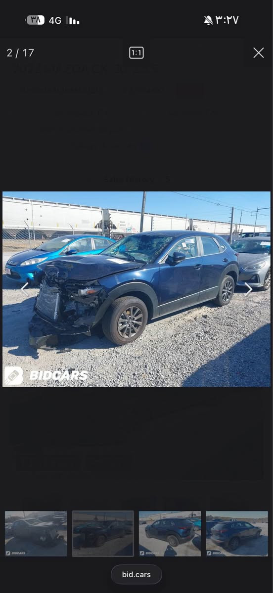 سلام عليكم ***********
مازدا CX_30
مازدا موديل 2022
ماشيه 27 الف
جميع ايراباكاتها سليمه 
رقم بغداد باسمي 
حادثها مقدمة البنيد جاملغ نص
🔹بصمة تشغيل + بصمة ابواب
🔹دشبول الكتروني 
🔹محرك 2500 تنفس طبيعي 
🔹كير ATM
🔹ويل كروم بلادي حجم 18
🔹شاشه كبيره + كامره 
🔹فور ويل AWD+ دبل صالنصه
🔹تبريد فول 
🔹اوتو هولد + هاند بريك بصمه
🔹 نقاط عمياء
🔹تحديد مسار + قياده اليه +كروس سرعه
🔹حساسات خلفيه بلاديه
السعر 163بغداد الدورة *********** بغداد, العراق
