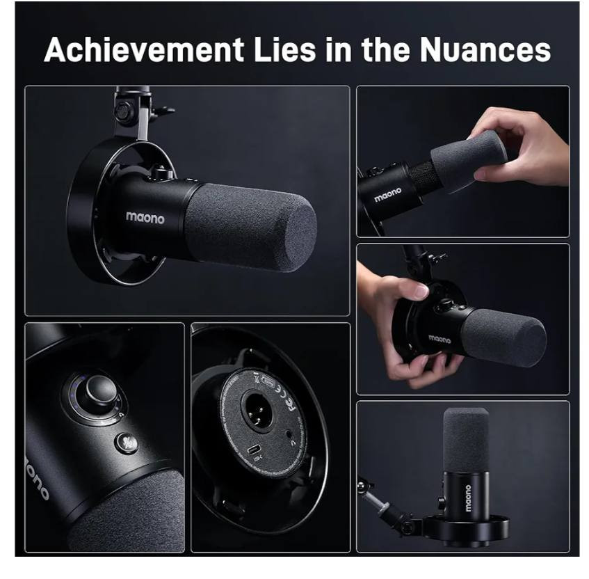 مايك Maono pd300x
النظافة 100% 
السعر 100,000 
اللي يريد تواصل مسنجر


**إذا كنت صاحب هذا الإعلان وتريد حذفه لأي سبب، رجاءا أرسل رسالة إلى الدعم الفني**