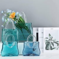 مزهريه زجاج • حجم كبير