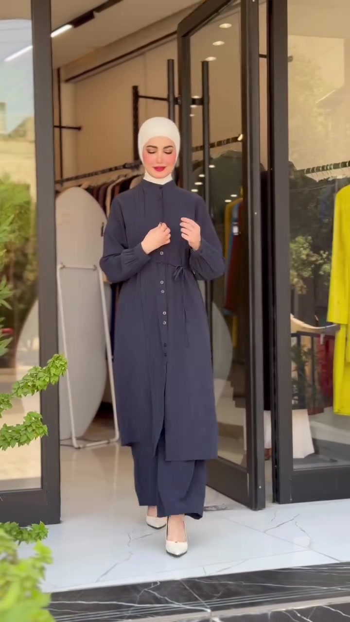 ⁨	⁨	⁨ ⁨ إطلالة تجمع بين الأناقة والراحة 🤍
✔️ خامة تركيه جدا راقيه 
✔️ تصميم راقٍ بقصة مريحه 
قياس 38, 40, 42, 44, 46, 48 
سوت عملي راقية ولمسات ناعمة تناسب كل الأوقات
للحجز والأستفسار عبر الرسائل 📩
واتساب ***********
#fypシ #hijab #اكسبلور⁩⁩
