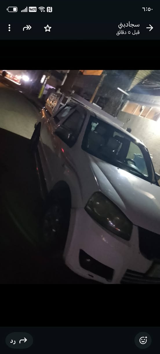 سلام عليكم بيكم كريت ويل مديل 2011رقم بغداد تايرات جدد باتري جديد محرك كير مكفولات صدر نضيف السيارة مغلفة فافون من جوة ومحجر تبريد شغال بس وكف الكمبريسر بيها ضربة بالجاملغ الأيمن خفيفة ومعمر نفسة سيارة نضيفة ترايك للبصرة سعر 65ورقة مكان السيارة بغداد شهداء العبيدي الثانية ***********
