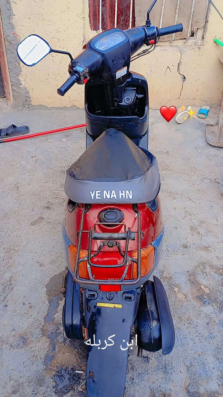 دراجه بطه للبيع مكاني حي البعث كربلاء ***********
السعر 300 وبيها مجال الشراي يتصل عالسريع
