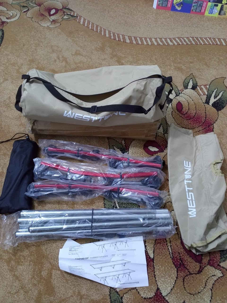 سرير سفري ماركة WESTTUNE
جديد بالكارتون قابل للطي 
التفاصيل بالصور


**إذا كنت صاحب هذا الإعلان وتريد حذفه لأي سبب، رجاءا أرسل رسالة إلى الدعم الفني**