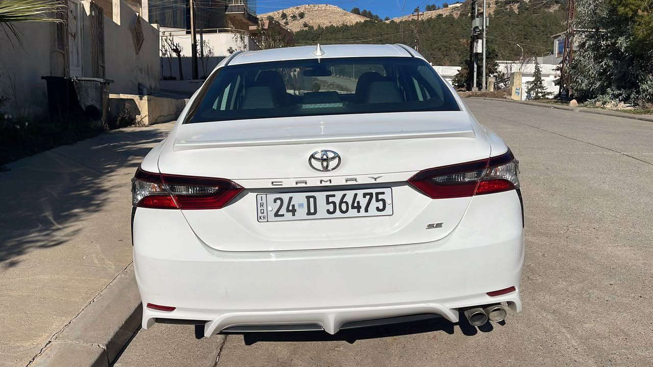 Toyota Camry SE 2023 كامري

جملغ و نص باب جهة السكن صبغ و ارباكات طاك
رقم الشاصي بالصور 
مرقم جاهز بدون مصرف 💯

سعر 🔥 189 و مجال بسيط
مكان عقرة "ئاكرئ"
واتس اب و كورك *********** اكر, نينوى
