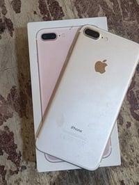 ايفون سفن بلاص جهاز نضيف ممفتوح بلاد بطاريه 77 ملحقاته كرتونه بي بس هذ...