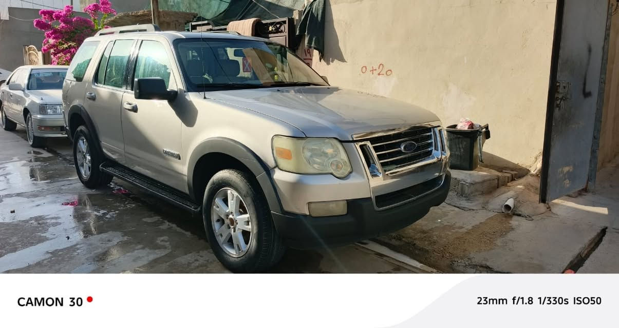 فورد اكسبلورر مزاد وزارة الداخلية 2007 سبعه راكب مكفوله محرك وكير خير من الله واصله للترقيم***********3العنوان كربلاء السعر ٥٥
