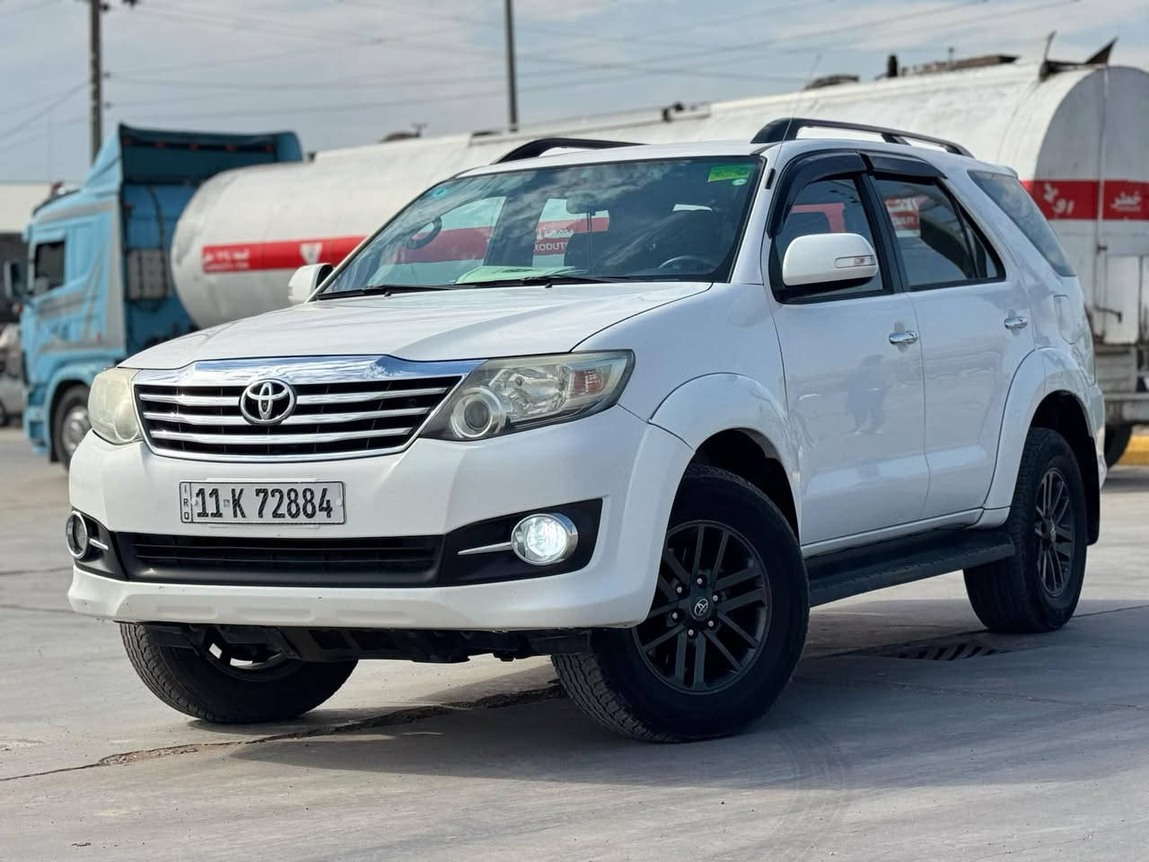 السلام عليكم فورچنر 2015 للبيع فقط
السيارة مكفولة من كلشي من صبغ وضربة 

محرك 6 سلندر 

السعر  260 

للأستفسار الاتصال ع الرقم ***********
