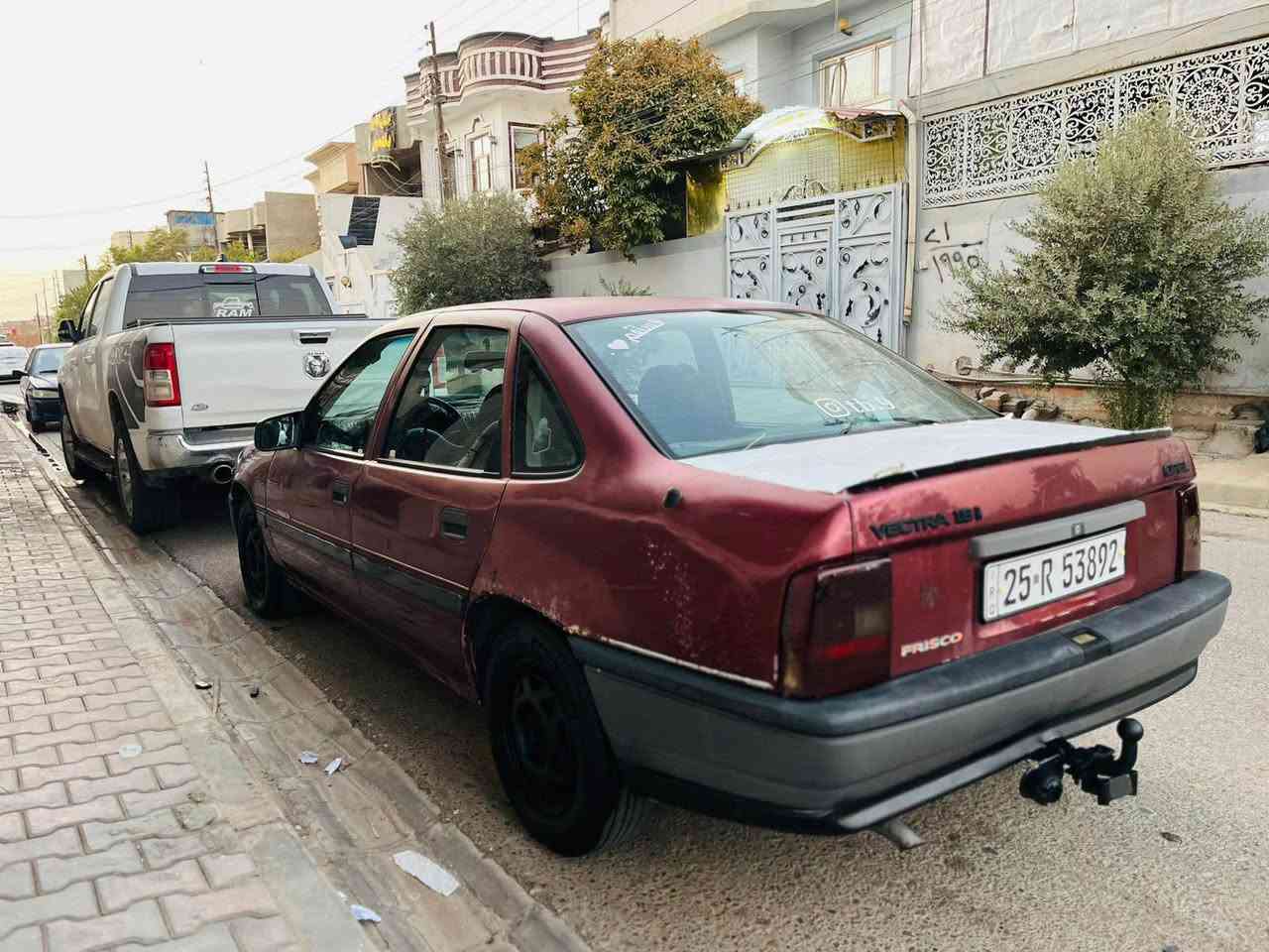 اوبل فكترا للبيع موديل 1992 رقم سنويه جديد بسمي دفتر بانزين سيارا كله ع بلاد تخم تايرات جديد سعر 34$ وبي مجال 
رقم الهاتف : ***********
*********** وتساب كركوك, العراق
