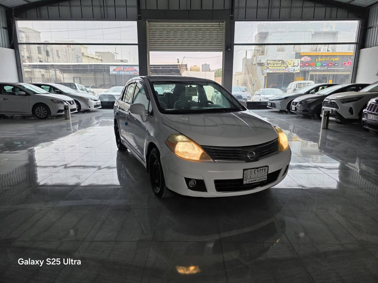 سلام عليكم 
للبيع فقط 
نيسان فيرسا 2009 وارد امريكي
بيها صبغ بالبنيد وشويه بنهايه الجاملغ الايسر من جهت الباب  
السياره جاهزه من كلشي 
كير شرط 
محرك شرط 
حداديه كامله جديد 
تخم تاير جديد 
تدفئه 
تبريد ثلج 
شاشه +كامره
مري كهرباء 
ماشيه 134 الف 
السياره بلاديه مناقصها اي شي 
سنويه باسمي تريد تحويل تريد وكاله 
السعر 79 وبيها مجال قليل للشراي

للاستفسار / ***********
