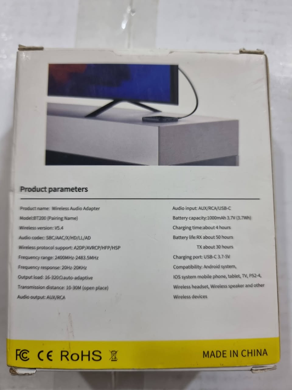 قطعة بلوتوث جدا راقيه شحن تايب سي السعر ٢٠


**إذا كنت صاحب هذا الإعلان وتريد حذفه لأي سبب، رجاءا أرسل رسالة إلى الدعم الفني**