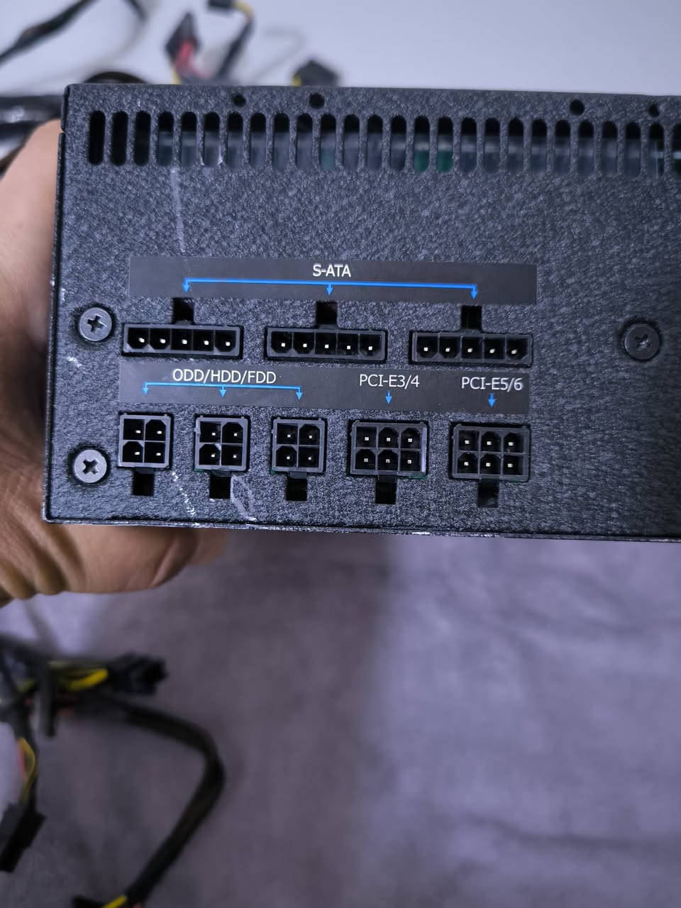 السلام عليكم
باور سبلاي
850W
ماركة Zalman
80 Plus 
Silver
وايراتة كاملة
السعر 80
يوجد توصيل لجميع المحافظات ب5


**إذا كنت صاحب هذا الإعلان وتريد حذفه لأي سبب، رجاءا أرسل رسالة إلى الدعم الفني**