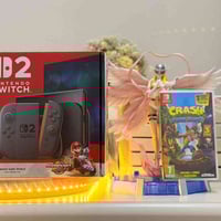 نتندو سويج 2 باندل ماريو ملحقات باكيت وكله كامل ملاته وشاحنه موجوده بس...