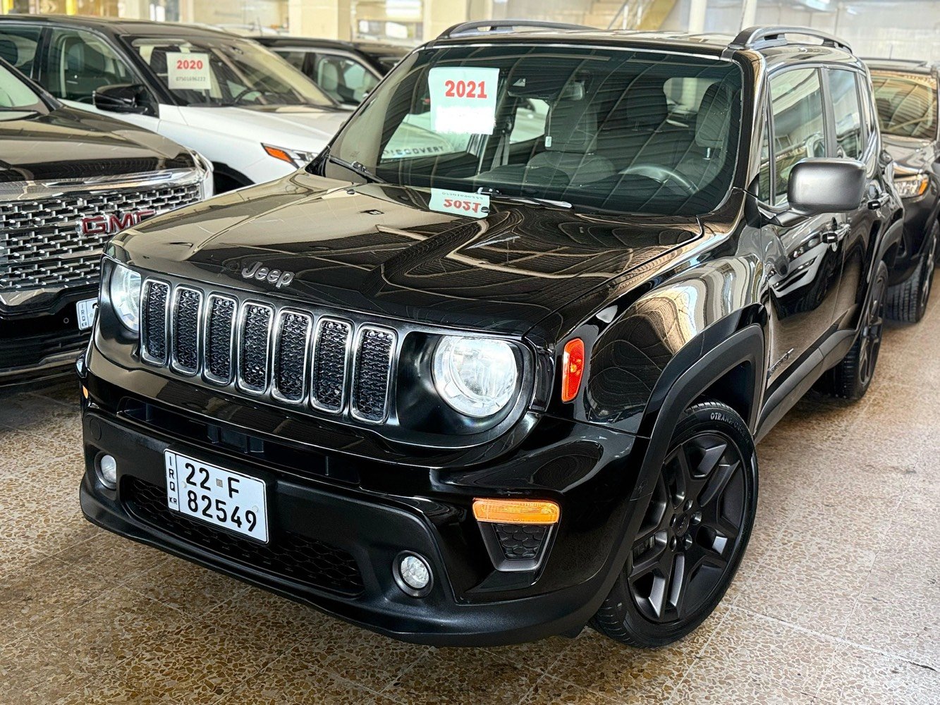 سلام عليكم

السيارة : جيب رينيجيد

 الموديل : 2021

اللون : اسود 

اللوحة : اربيل 

السعر :  ١38$ورقة

حادث السيارة : چاملغ ايمن 

بدون دواخل 
___________________
الــمــواصــفـــات  فول عدا الفتحة:-

{1} بصمة تشغيل + ابواب

{2} شاشة كبيرة  

{4} انضمة قيادة : اوتو

{6} كامرة خلفية دوارة مع الستيرن 

{7} لد نهاري 

{8} ويل كروم 

{9} سايد بريك بصمة 

{10} مانع انزلاق 

{11} فول تحكم ستيرن 

{12} جام اوتو يصعد دكمة وحدة وينزل كذلك

{13} منافذ USB

كشنات جلد 

كشنات تدفية

سترين تدفية

فورويل 

للإستفسار الإتصال 📞

***********