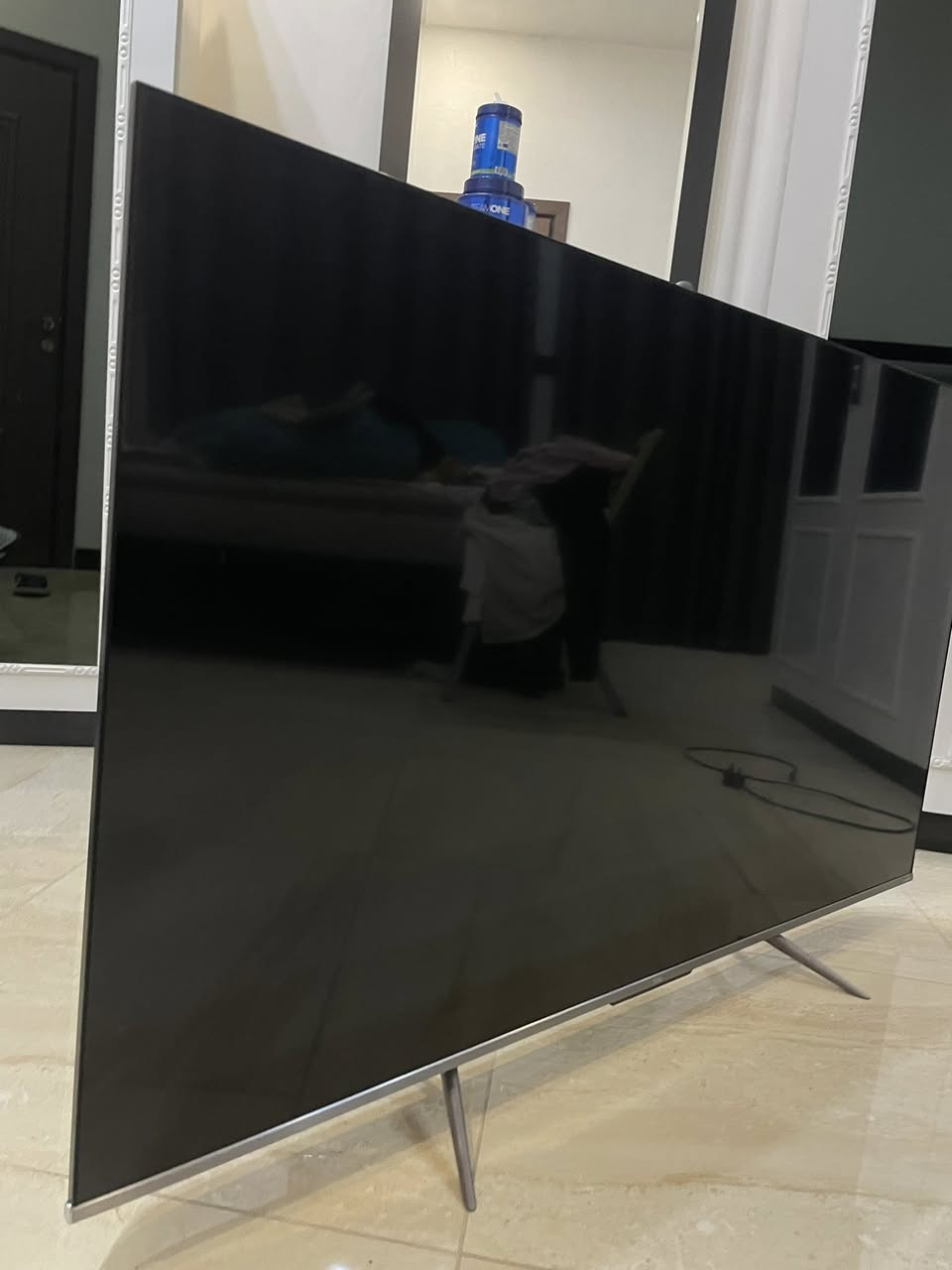 السلام عليكم و رحمة الله و بركاته
متوفر TV شاشة TCL بوصة 55 , 4K , 120hz

الشاشة نظيفة و اي خلل ما بيها و غراضها وياها و صوتها عالي و دقتها مرتبة

السعر : 875 الف دينار و قابل للتفاوض 

للتواصل على الرقم التالي : ***********
