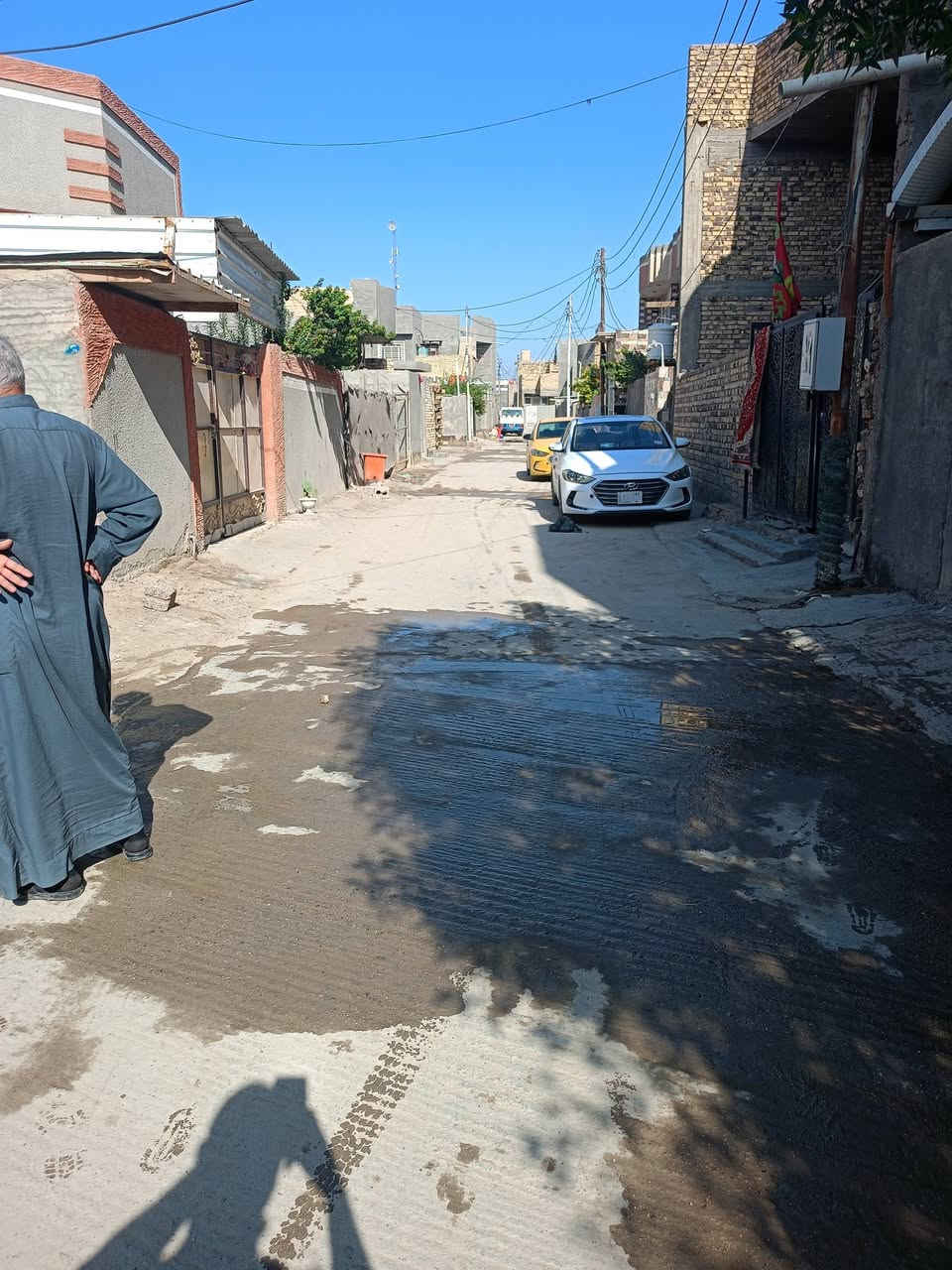 قطعه للبيع  حي الجزائر مقابيل مستشفي مرجان بعد سجه مساحه 200متر وجهيه 10نزل 20 طابو زراعي سند 25 ***********بي واتساب
