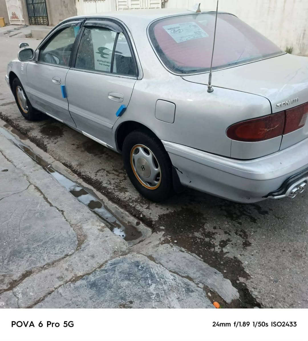 السلام عليكم سياره سوناتا موديل 1993. كفاله عامه كص وضربه مصبوغه جماليه  تحويل ثاني يوم سياره باسمي 
السعر 55وبيها مجال بسيط هـ***********
هـ***********
