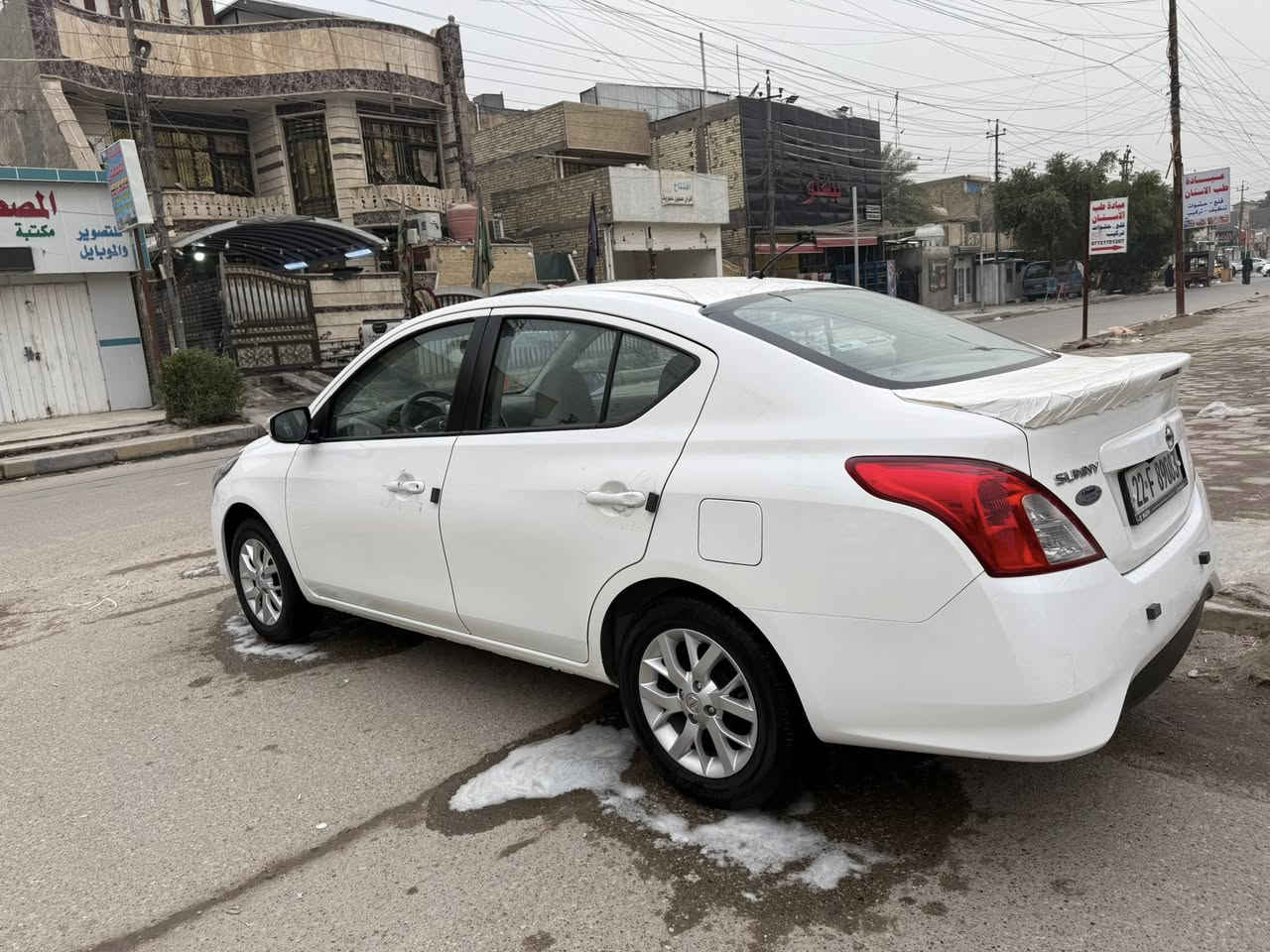 السلام عليكم عندي نيسان سني موديل 2024
مكفوله كفاله عامه من الضربه والصبغ والتبديل والفتح والبارد وشرط السونار 
رقم اربيل تحويل او وكاله ضمان 3 سنوات 
او 100 الف KMسياره جديده وزيرووو ماشيه 7000KM حقيقي وشرط سبير منازل عده ما مفتوحه وفول مواصفات 
شاشه 
كامره 
4جام كهرباء 
سنتر لوك 
تحكم ستيرن 
اشاير بل مري 
يدات نيكل
صندوك كهرباء
داخل بيجي
كشافات ضباب 
مري جانبيه تحكم كربائي
سبايدر خلفي 
وقطعتين تبريد 
مكاني بغداد هزه جديده وسنويه جديده ورقم دولي /  السعر 127 وبيه مجال كلش بسيط رقمي ***********
