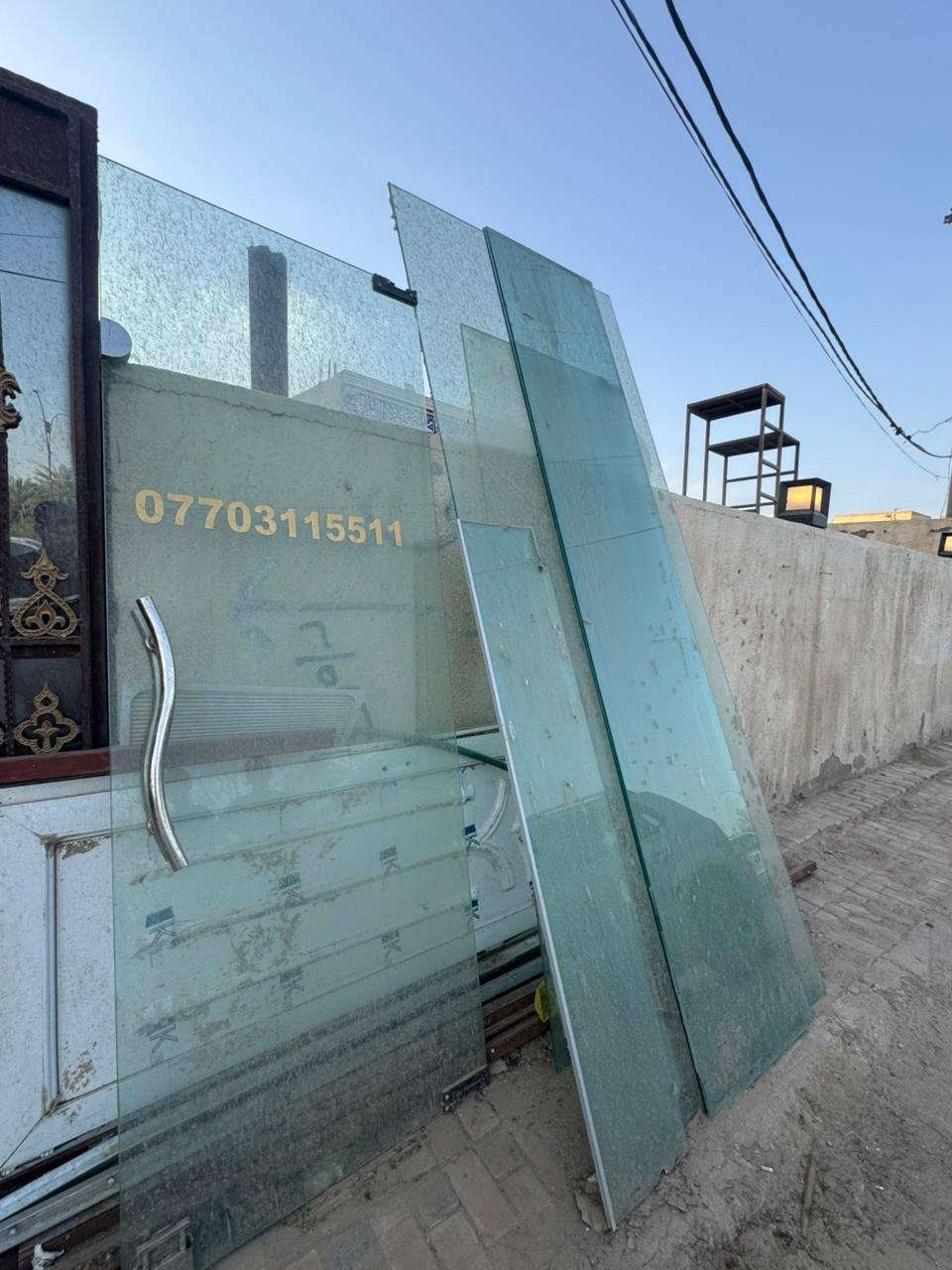 ابواب عدد 2 مقسى ارتفاع 2.5
جام 3 متر مقسى
***********
كربلاء قرب فندق البارون
