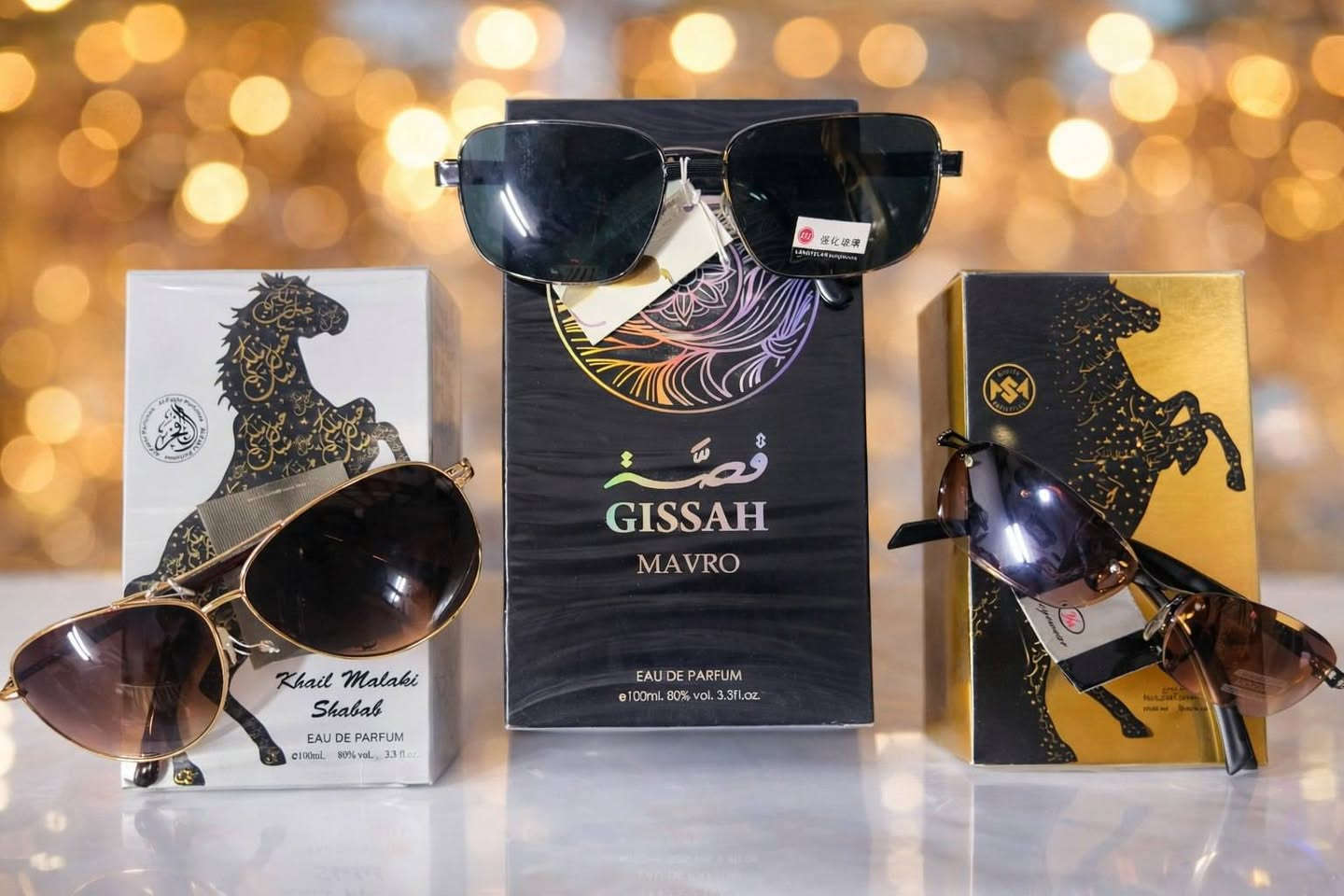 العرض الأول ولفتره محدوده 🔥🔥🔥
✨ لاصحاب الذوق الرفيع 
.انسب الأسعار وكميه محدوده بسعر  7500
عطور راقيه وغنيه عن التعريف مع نظاره شبابي كوالتي عالي
من اختيارك . 
توصيل داخل سامراء مجانا 
اطراف سامراء 2000  
باقي المحافظات 5000 
                           ***********
                        واتساب . اتصال . خاص
