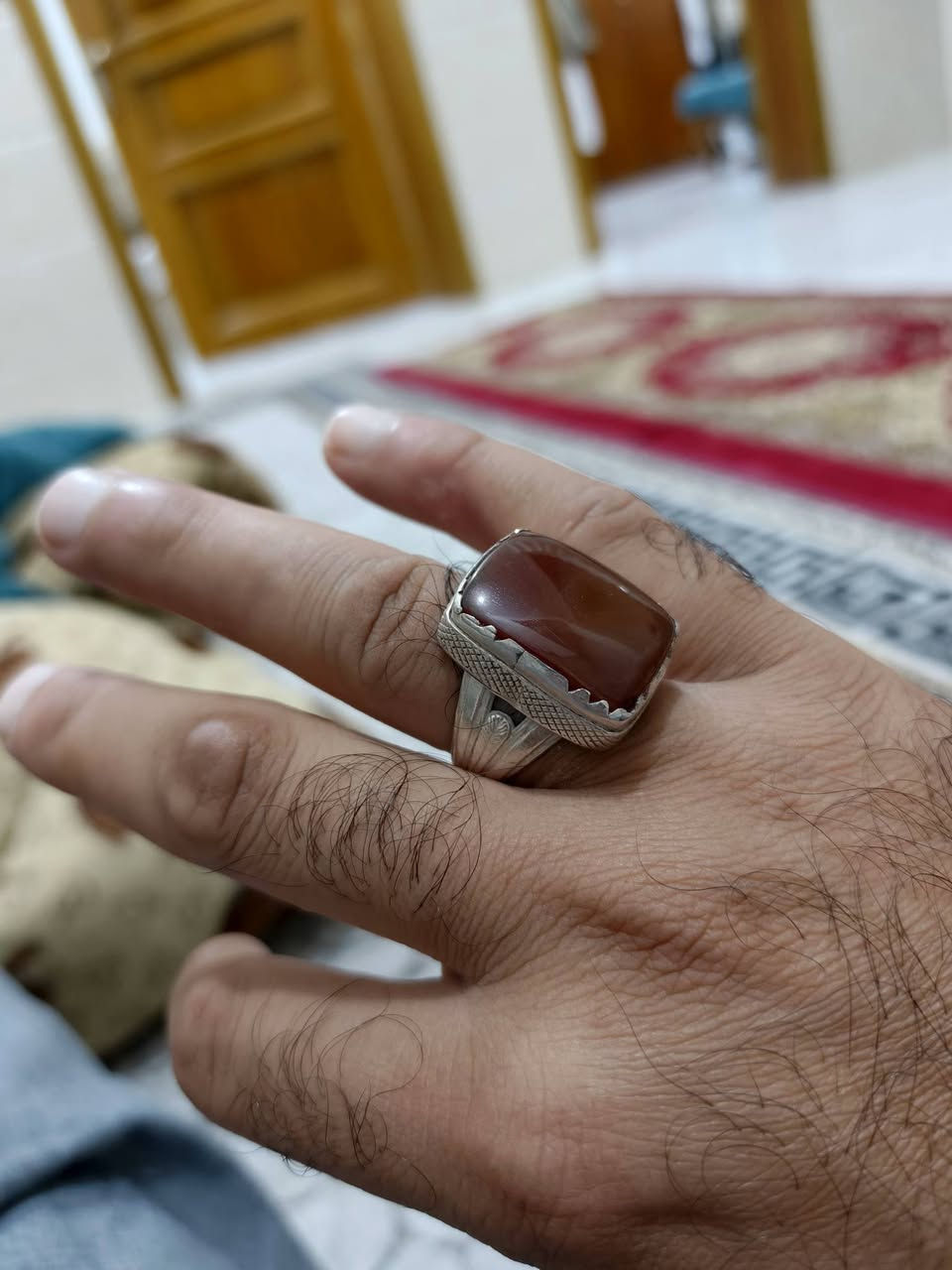 عقيق يماني كبدي للبيع حجر ذمة اصلي صياغة يدوية


**إذا كنت صاحب هذا الإعلان وتريد حذفه لأي سبب، رجاءا أرسل رسالة إلى الدعم الفني**
