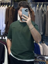 تيشيرت حلقه هاف • ٣ ألوان • خانقين