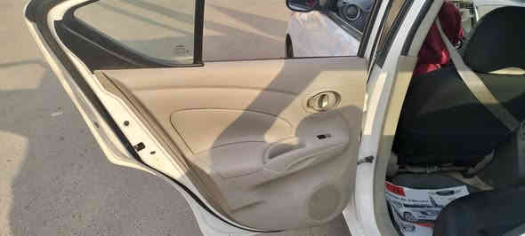 نيسان سني هندي رقم بغداد مكفوله من كلشي بعده وضع الشركه موديل 23 ماشيه 61 بيه منضومه غاز ***********مكان الغزاليه
