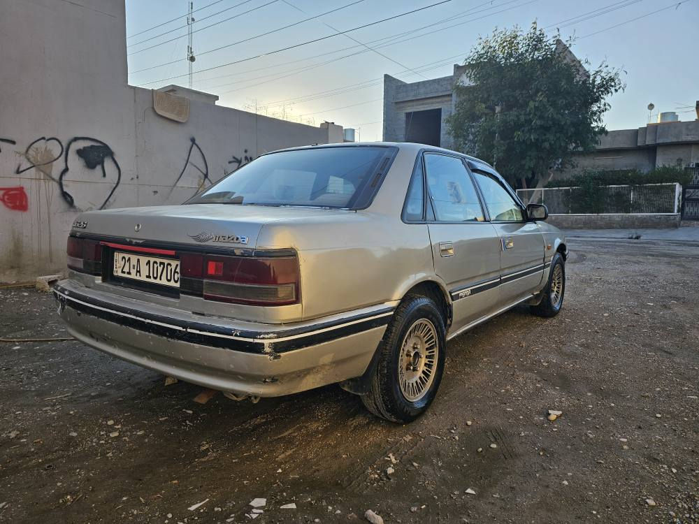 للبيع مازدا 626، محرك 8 و بخ، گیر عادي،محرك بدون نقص ولاتبخير بحاله جيدة. موديل 1991، رقم السليمانية دولي، سنوية جديدة لغاية 2027/6، فحص هزه لغاية 2026/2، باسمي مع كوبون بنزين. البدن غير مصبوغ،  الجاملغ الخلفي جهة السائق فيه ضربة.تخم صدر جديد.عنوان كركوك بنجاعلي.

0770 157 7573 كركوك, العراق
