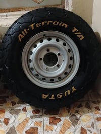 /تيرات الاندكروز /حجم /16/عل/235/85 تيارات نص عمر بسعر مناسب /رقم الها...