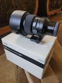 سيجما 105mm f/1.4 • ملكة العزل • 98% شبه جديدة