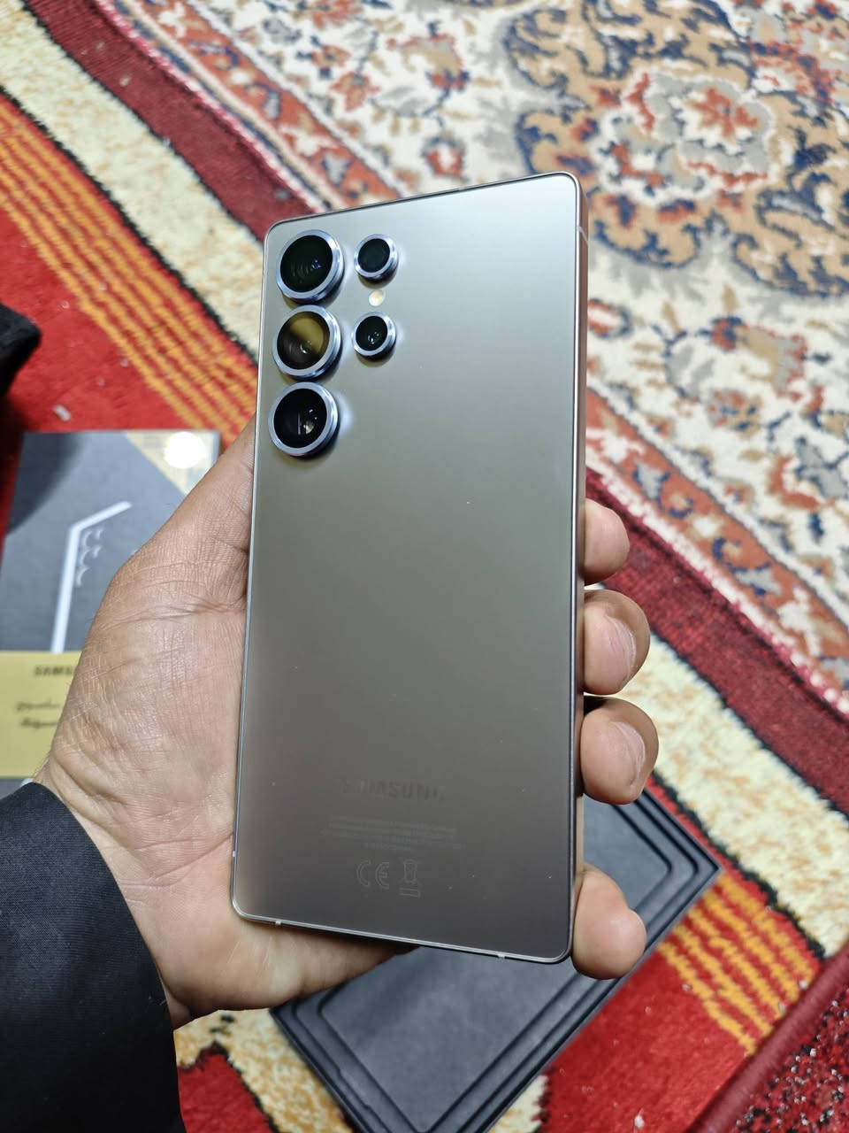 أس 25 ألترا أخو الجديد
ضمان عين الفهد
كامل الملحقات
الذاكرة 256
الرام 12
للبيع بـ مليون و 150
أو للمراوس
مكاني بغداد

رقم الهاتف
***********
