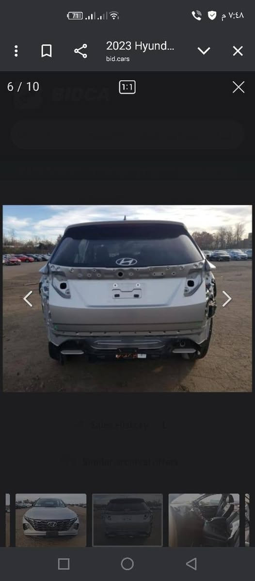 السلام عليكم توسان 23 امريكي فول ماشية 88الف كيلو حادثه الباب ورة السائق ومبد بلاد فقط 18500 وبيعة مجال***********
