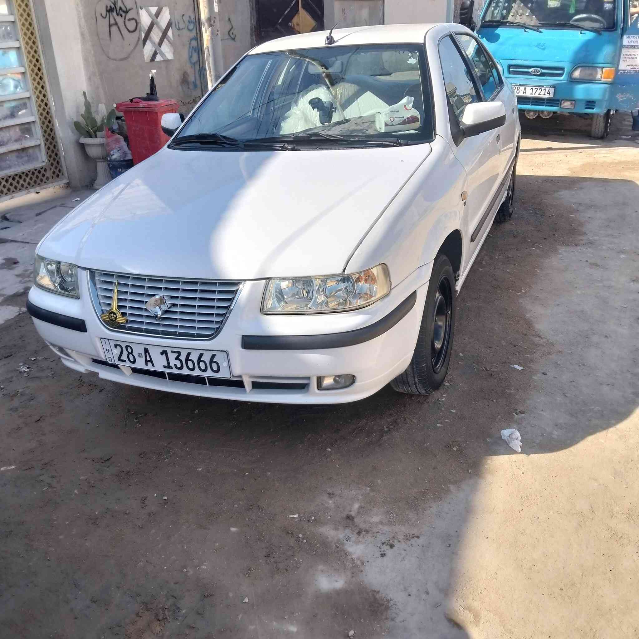 السلام عليكم سمد موديل 12 سياره بيها قطعتين صبغ السعر 46.    ***********
