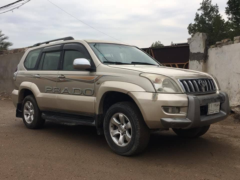 السلام عليكم
تيوتا لاندكروز بـرادو 2008 خليجي 

الموصفات 

1-فور ويل 4x4

2-كير اوت + لو كير 

3-محرك الربعة اسلندر 4

4-تبريد 3 قطع شغال 

5- سبعة راكب 

6-رقم كربلاء مشروع وطني 

7-بعد بيها اهواي موصفات 

ملاحضة: سيارة مكفولة من حادث و بيها فقط قطع صبغ واضحا في السونار محرك و كير لو كير مكفلولات شاصي والى اخرئـ. ما ماشية اهواي سيارة .

عنوان: بغداد مجاور مدينة بسماية.

اتصال: ***********
