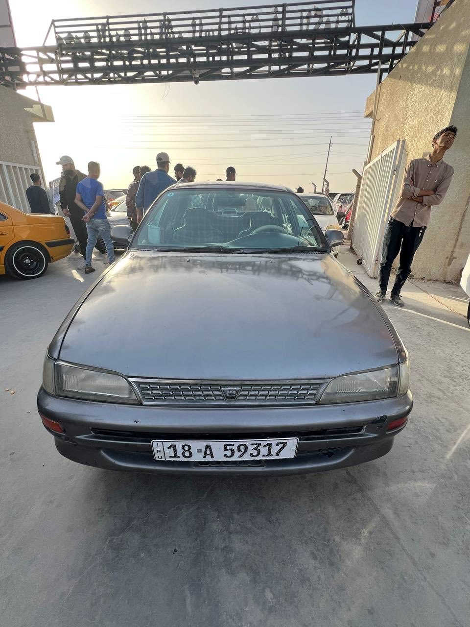 سيارة كورلا موديل ١٩٩٢ للبيع
كير ومحرك بحالة ممتازة والسيارة نظيفة وما بيها نقص ابد 
السيارة محوره يسره وتحويرها ممتاز وما بي مشاكل ابد
السعر ٥٤ورقة وبيها مجال 
مكان السيارة الكوت حي الجامعة 
للاستفسار


**إذا كنت صاحب هذا الإعلان وتريد حذفه لأي سبب، رجاءا أرسل رسالة إلى الدعم الفني**