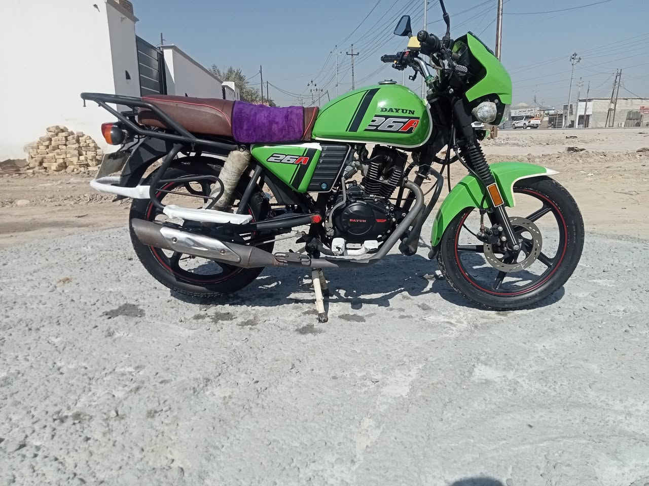 سلام عليكم دراجه دايوان نفخ اسويج سجينه مديل 22 دراجه جديده استخدام شخصي دراجه جديده بمعنه الكلمه مكان ناصريه سوك شيوخ استفسار *********** سعر 1600  واحد اوستميه اوبيه مجال
