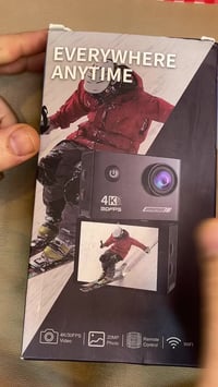 كاميرا مغامرات • 4K حقيقي • توصيل