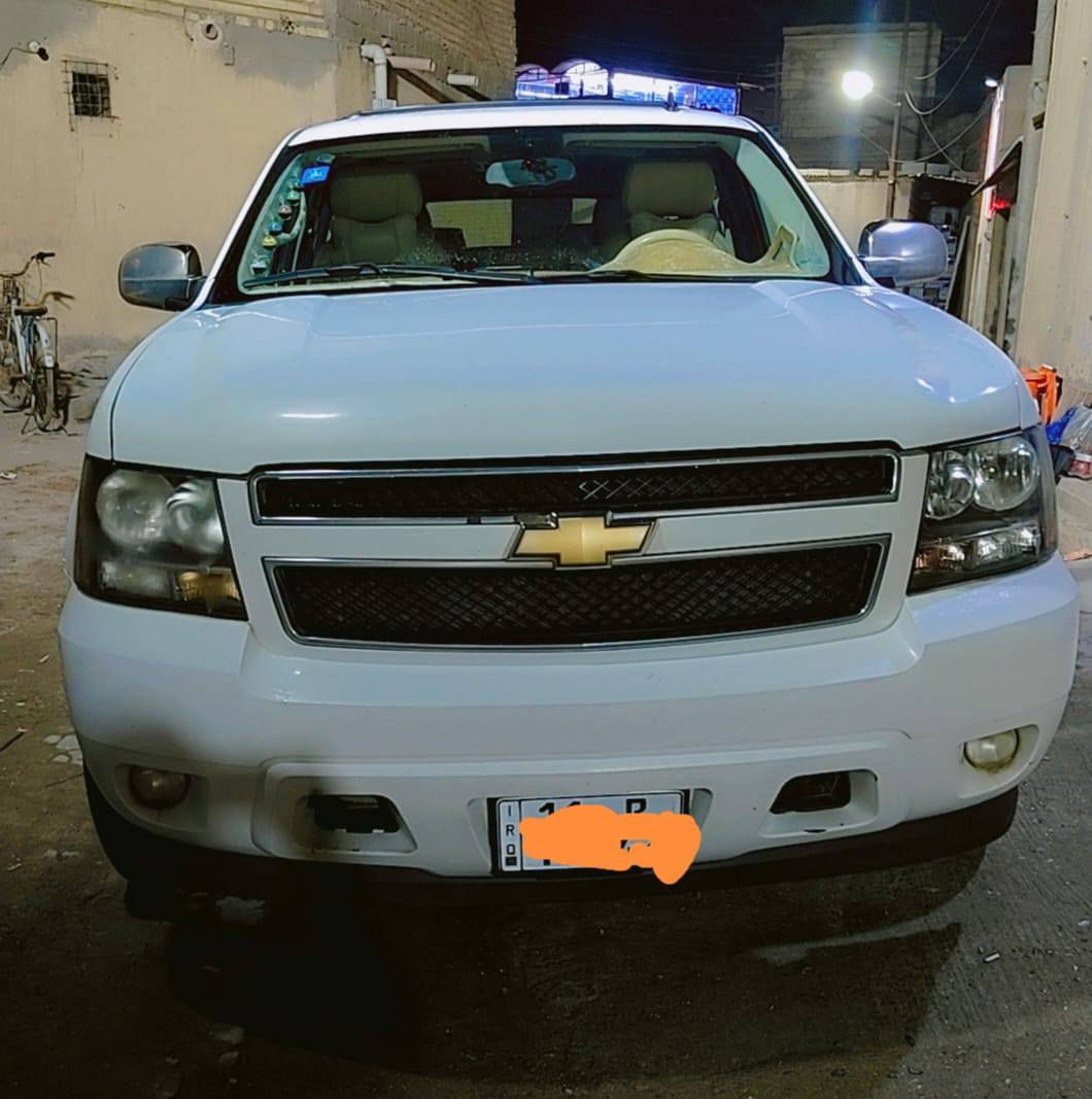 سيارة تاهو طويلة مديل ٢٠١٣
رقم بغداد خصوصي بسمي 
سيارة كفالة من الضربة والكصة والصبغ ما عدة رشة بل بنيد الباقي كلة كفالة سيارة جاهز وما متعوبة تخم تاير جديد حدادية جديدة السيارة مال بيت ما مشتغلة على الخط دوم السعر ٢٢٥ المكان البصرة كرمة علي 
***********
