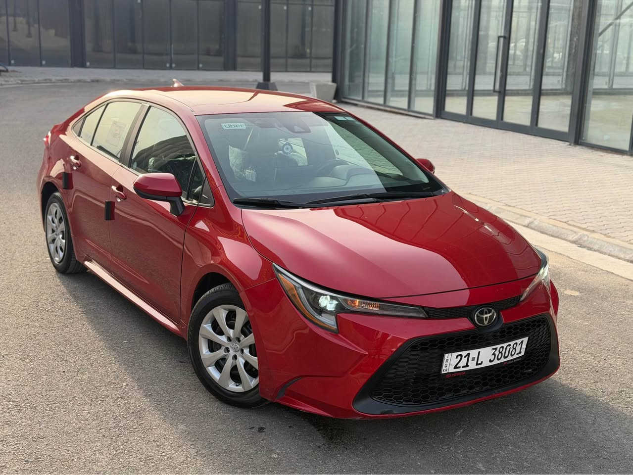 للبيع كورلا موديل 2021 امريكي ضرر جدا بسيط بجم كبس اخت الكلين اخوان السياره جاهزه من كلشي تخم تاير كير مكينه حجر بيئه مكينه 1800 المرغوب ارقام سنويه كله جديد ضررها فقط هلال الجاملغ الخلفي وباب السكن مشخط ب تقرير ومرشوش يعني قطعه بجم كبس بدون ايرباك سعرها 146 ورقه ومجال للطيبين مكانها السليمانيه.
*********** السليمانية, العراق
