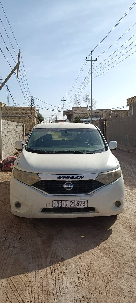 سلام عليكم( رجاءاً اقره المنشور كامل )
نيسان كويست 
موديل 2012
فول مواصفات 

8 راكب بيها كرسي اضافي

السياره بدون حادث مابيها قطرة معجون بيها بس طخه خفيفه بالجاملغ الايمن وراجع على البارد 

مكينه كهربائيات مكفوله 

(بيها خلل من تمشي بالبدايه ثكيله بس تعبر العشرين تنطلق ومرات يفصل الكير مايبوش بس ادوس تمشي على كيفها يعني الكير مرات يفصل ابيع على هاي الوضعيه )

(يعني ابيع بدون كير )

رقم بغداد انكليزي 
مشروع وطني بأسمي 
السعر 105
مكان السياره ناصرية مركز 

للتواصل تفضل خاص واني حاضر


**إذا كنت صاحب هذا الإعلان وتريد حذفه لأي سبب، رجاءا أرسل رسالة إلى الدعم الفني**