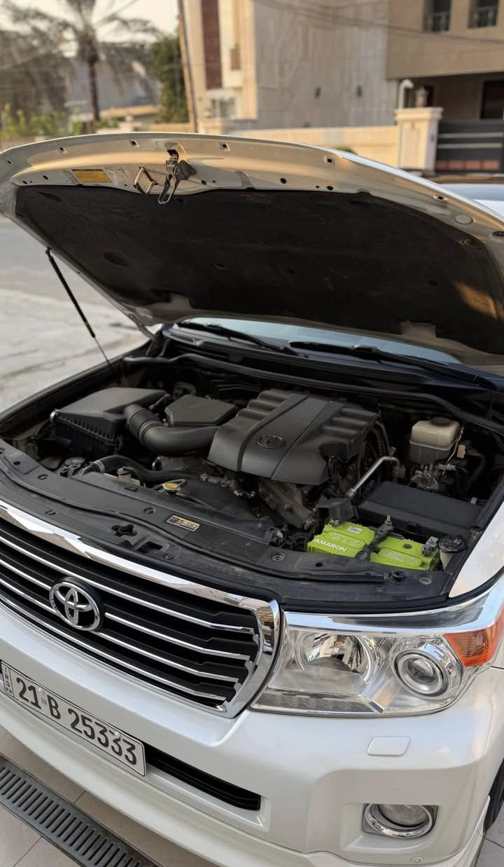 2015 Toyota Landcruiser · Suv · Driven 1,111 miles
سلام عليكم

لاندكروز 2015 جيهان اول مالك 
GXR v6
مكينة 6 سلندر
رقم سليمانية باسمي
ماشية 137 الف حقيقي

سبير وعدة مال شركة 
على ايد وحدة من هيه زيرو 
مكينة كير حداديه تخم تاير باتري كهربائيات كلهن جدد 
كفاله من الصبغ والتبديل 

بيها بارد جوه قبغ البانزين

المواصفات:-
سلايد فتحة
ثلاجة 
كشنات كهربائي ثلاث دكم
شاشة + كامرة + حساس امامي خلفي  
تحكمات ستيرن 
مري شفط
8 ايرباك 

نظام فور ويل 
تشغيل عن بعد 
تشغيل بصمة وابواب وجنطة
وباقي من المواصفات معروفة

السعر 425 بيها مجال للشراي

مكان السياره بغداد السيدية


**إذا كنت صاحب هذا الإعلان وتريد حذفه لأي سبب، رجاءا أرسل رسالة إلى الدعم الفني**