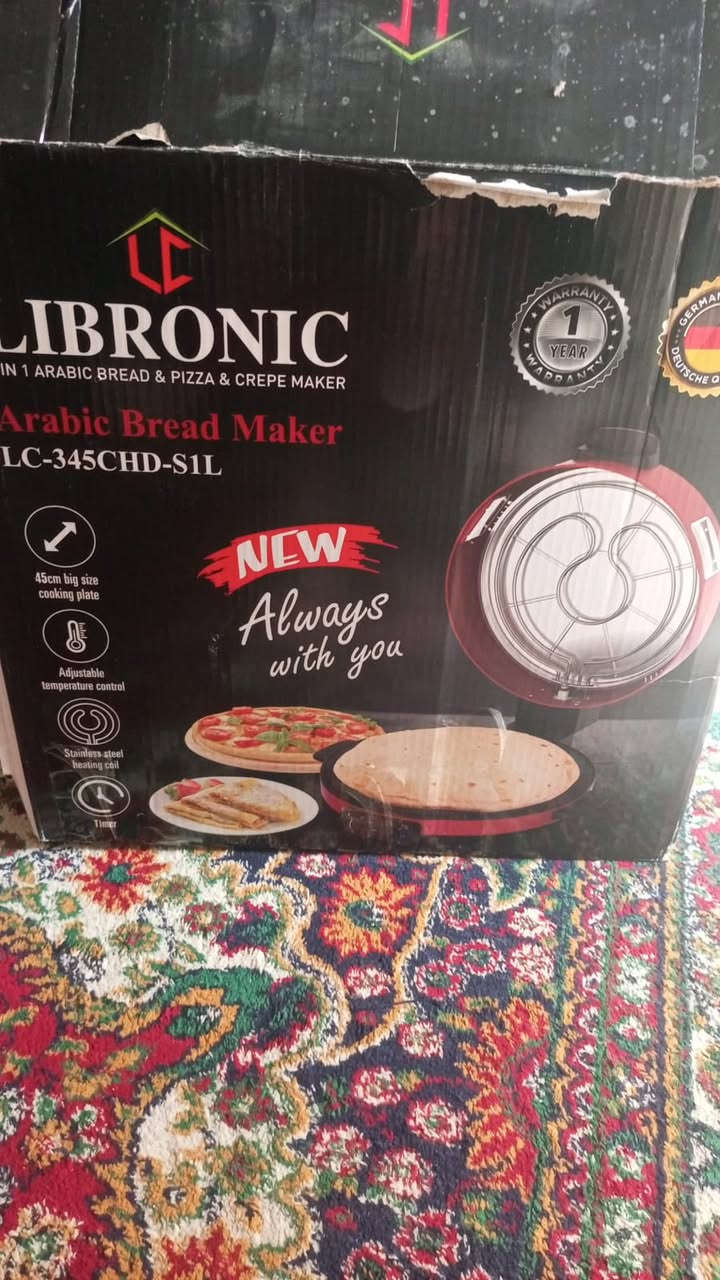 السلام عليكم تنور كهربائي استعمال مره وحده فقط حرارته كلش زينه ماخذته ٨٥ اريده ٧٠


**إذا كنت صاحب هذا الإعلان وتريد حذفه لأي سبب، رجاءا أرسل رسالة إلى الدعم الفني**