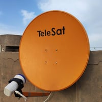 تنصيب ستلايت • صحن Tele sat ٧٠ • حي العسكري