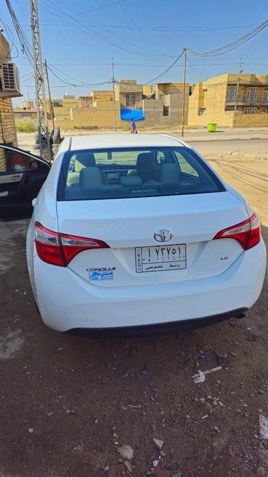 السلام عليكم كورلا 2016 وراد امريكي 

للتواصل *********** دهل اوران, واسط
