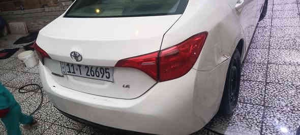 سلام عليكم كورلا2019LEحادث امريكة دعامية خلفية بدون شاصي وحوض وبل عراق نصبغت حزام بدون دواخل شواصي لغود بدون تبديل قمارة تكم كفالة بدون صبق مكينة لاتنقيص ولا تبخير ولا فتح كير كفالة ماشية 85حقيقي تخم تاير ويل جديد تبريد ثلج بسمي جانت معوقين وهسة صارت حرة رقم نكليزي سنوية 2031 السعر110مكاني بغداد الكمالية موبايل *********** اخوان كلشي مذكور بل منشور وهاذة لموجود
