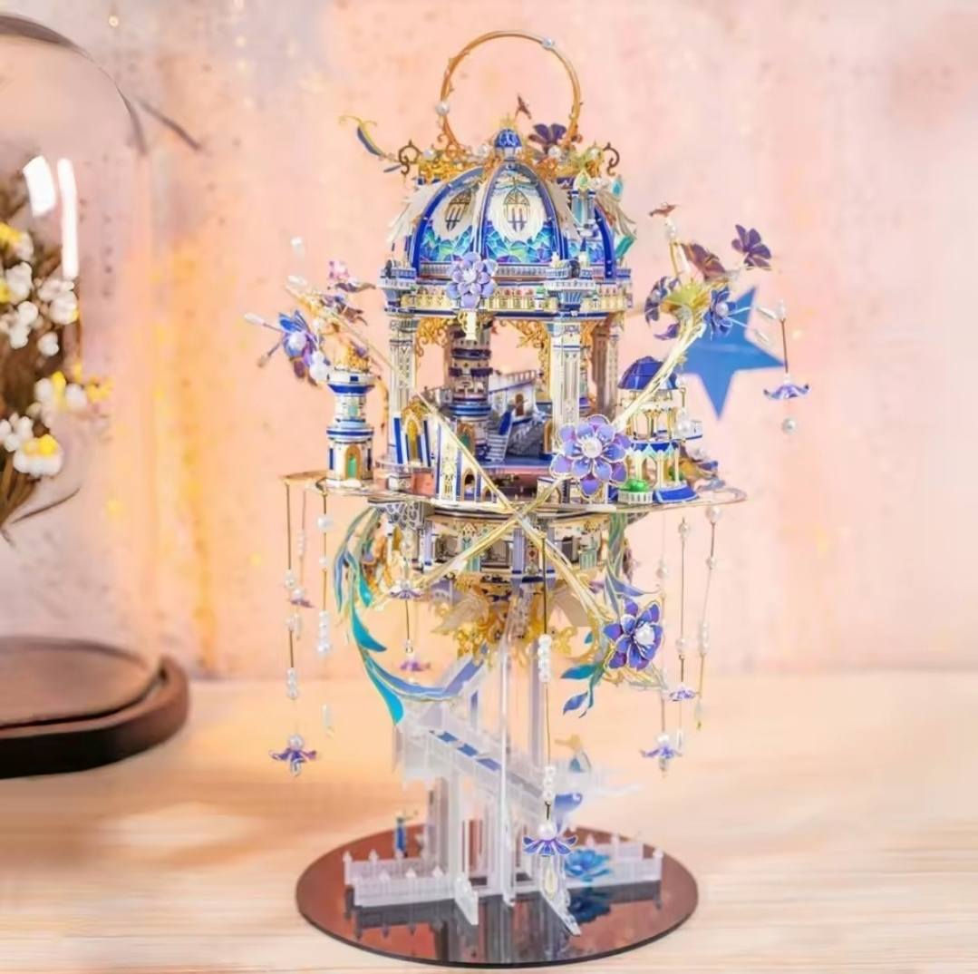 السلام عليكم 

نموذج "روميو وجولييت" (Romeo and Juliet) معدني ثلاثي الأبعاد (3D) من ماركة MU الذي يأتي على شكل صندوق موسيقى مضيء.

• المكونات: يتكون من قطع معدنية دقيقة يتم تجميعها بدون الحاجة إلى غراء. 
• الوظيفة: يتحول بعد التجميع إلى صندوق موسيقى يعمل بآلية ميكانيكية ويعزف لحناً رومانسياً. 
• الإضاءة: يشتمل على مجموعات إضاءة تعمل بالصوت لإضفاء لمسة جمالية على النموذج. 

سعره بالموقع غالي انطيني سعر وبالعافية


**إذا كنت صاحب هذا الإعلان وتريد حذفه لأي سبب، رجاءا أرسل رسالة إلى الدعم الفني**