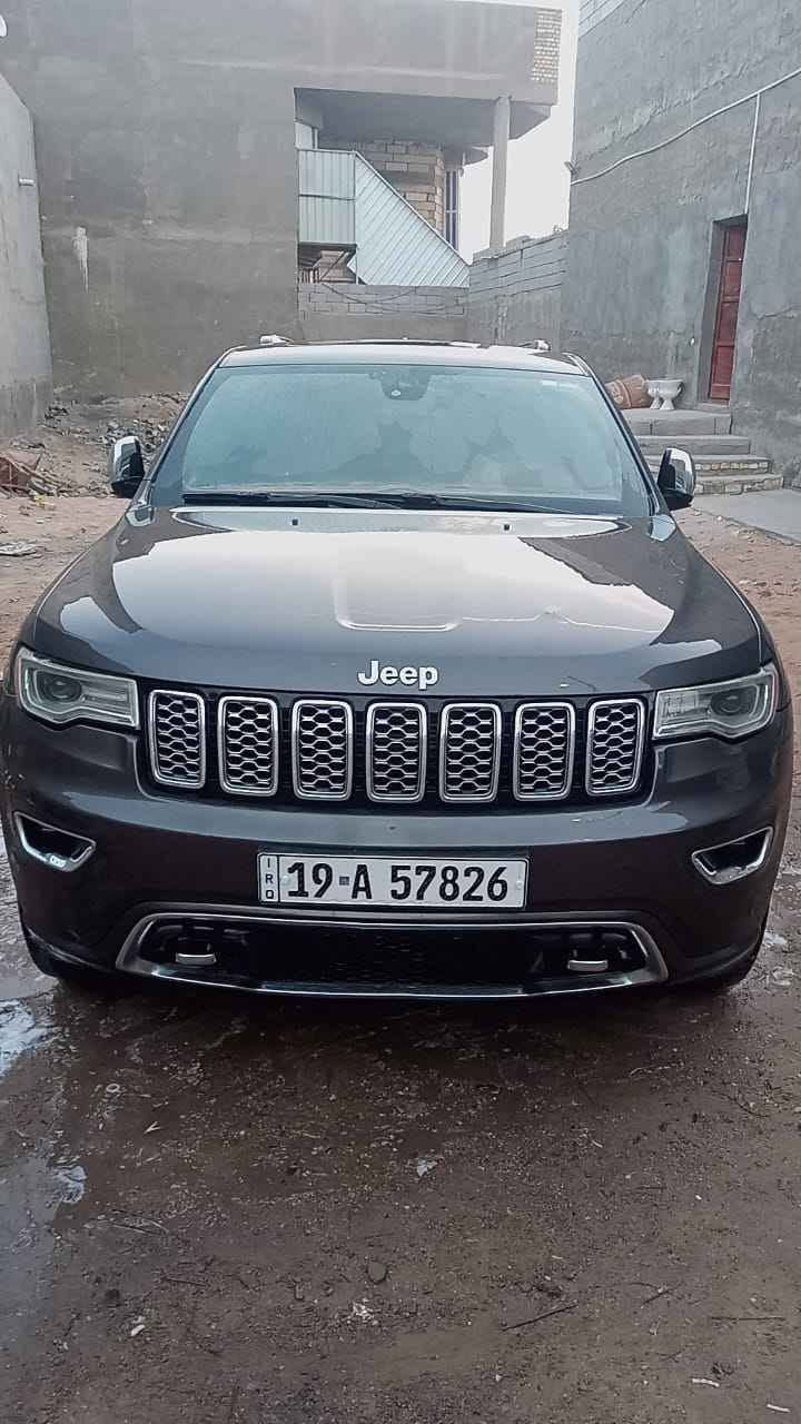 جيب كراند شيروكي اوفرلاند 
مواصفاتة
 
فئة اوفرلاند اعلى فئة 
 موديل ٢٠١٨
رقم كربلاء دولي باي محافظة تداور  
المحرك  مبدل طابوكة وبي ضمان لا تبخير ولا تنقيص
الكير مامفتوح بي ضمان 
الكشنات تبريد وتدفئة
▪المحرك: 3600 v6 
▪نظام تعليق جكات هواء 
▪رادار 
▪نضام تشغيل واطفاء اتوماتيك للمحرك لتوفير صرف الوقود 
▪بصمه دخول ذكي 
▪لايتات  عالي  وناصي وكشاف 
▪بصمة تشغيل
▪نظام فور ويل درايف 4*4
▪كشنات السيارة جلد
▪تحكم فول كهرباء لكرسي السائق والراكب
▪تبريد قطعتين امامي وخلفي
▪اشاير بلمرايا الجانبية + شفط 
▪جنطة كهرباء 
▪سستم صوت
 *********** البصرة, العراق
